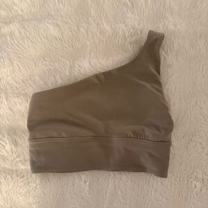 LULULEMON one shoulder sports bra